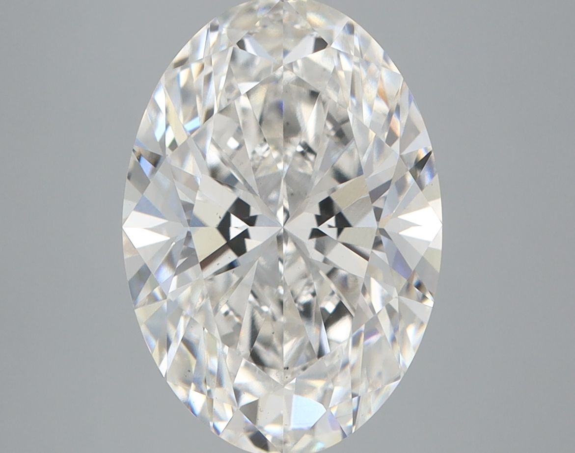 4.21 ct. oval Lab Grown Diamond front image