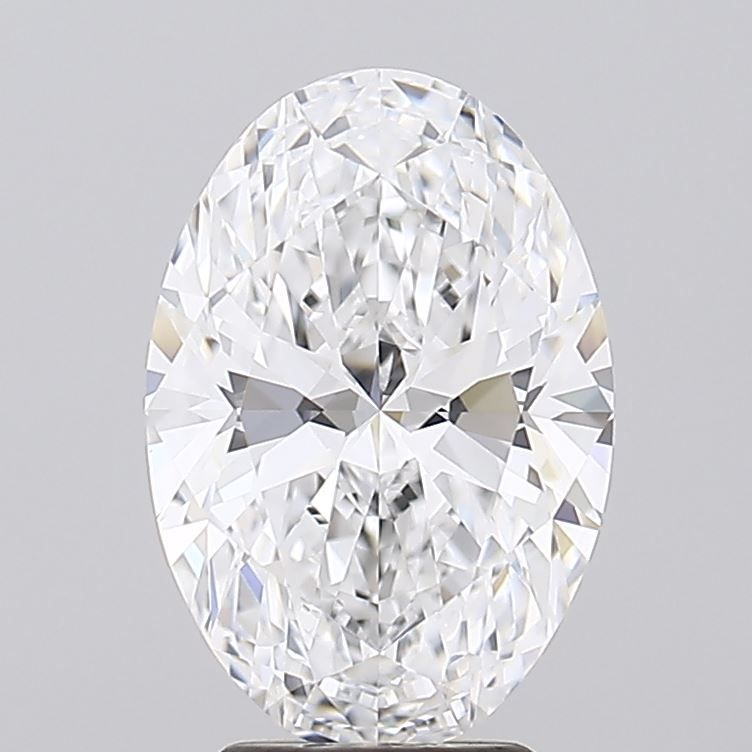 3.72 ct. oval Lab Grown Diamond front image