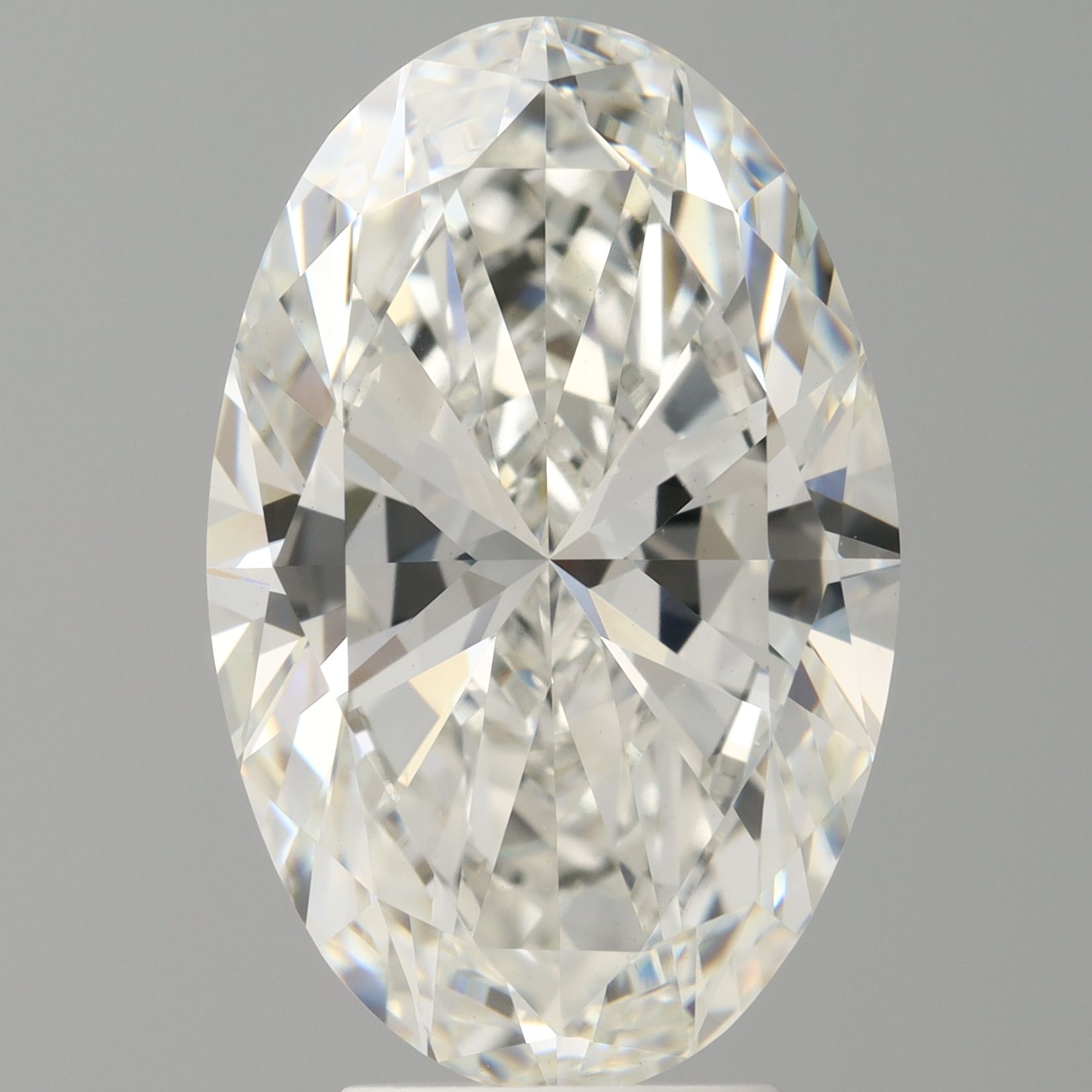5.01 ct. oval Lab Grown Diamond front image