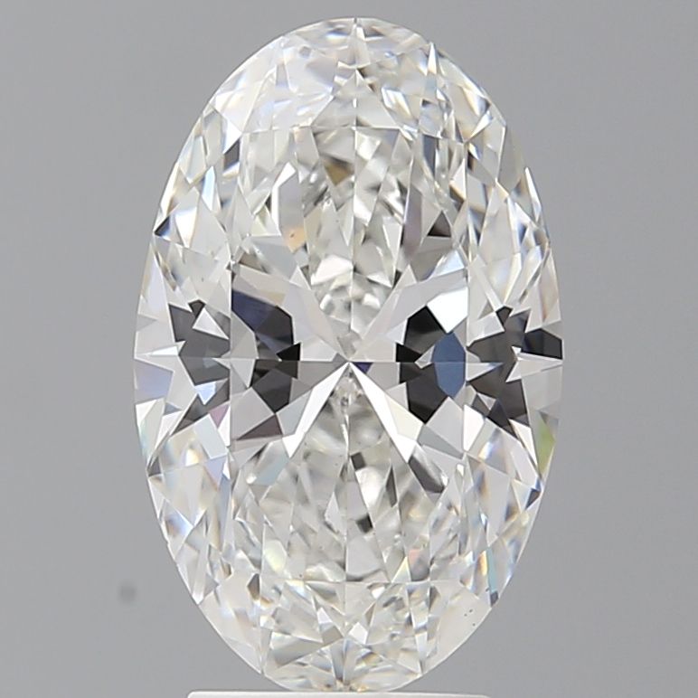 3.59 ct. oval Lab Grown Diamond front image