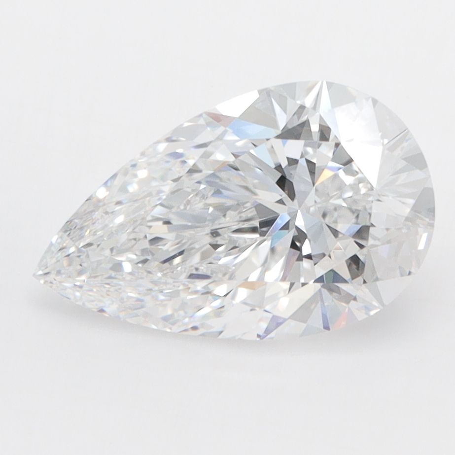 2.10 ct. pear Lab Grown Diamond front image