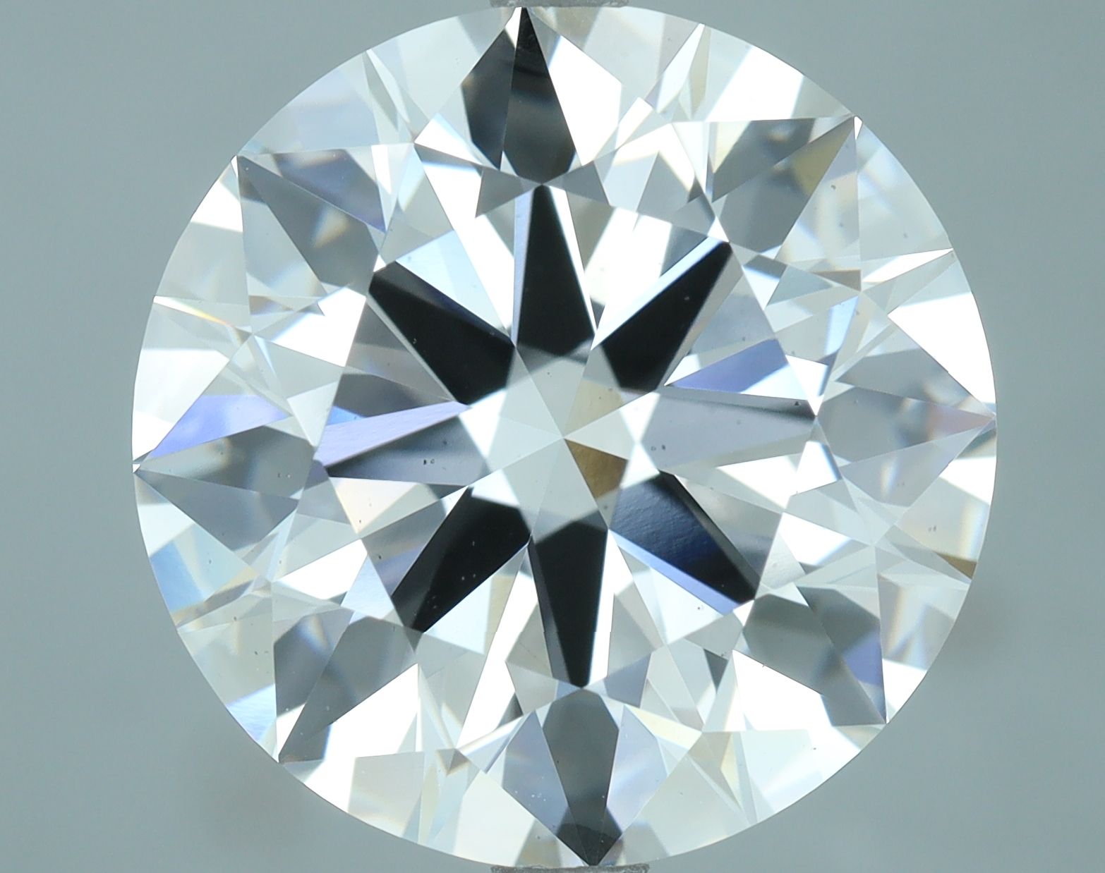 7.41 ct. round Lab Grown Diamond front image