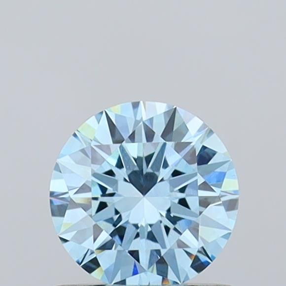 0.72 CT Fancy Vivid Blue ROUND