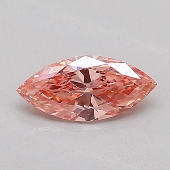 0.18 CT Fancy Intense Brownish Pink MARQUISE