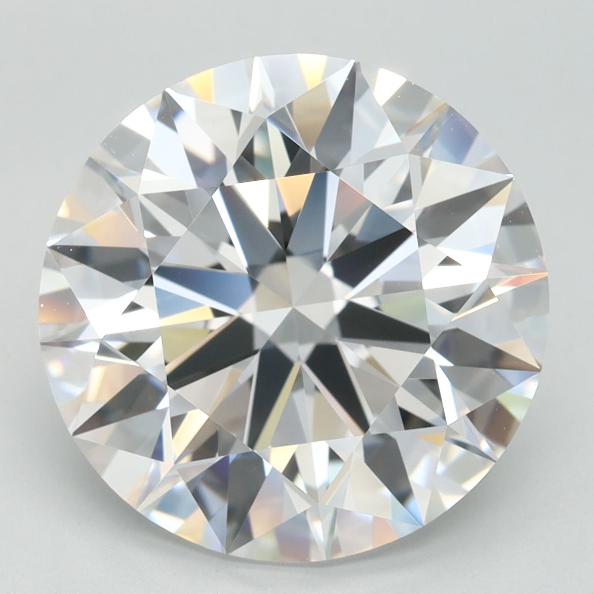 6.07 ct. round Lab Grown Diamond front image
