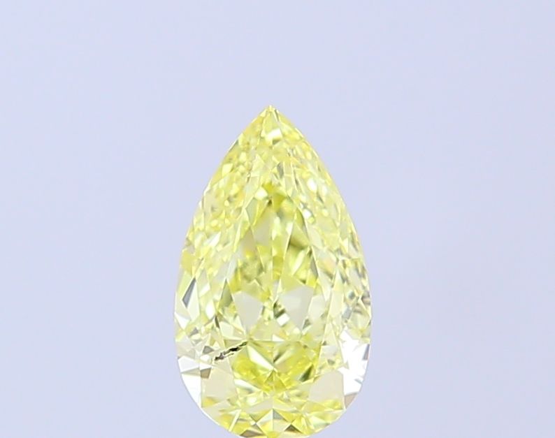 1.01 CT Fancy Intense Yellow PEAR