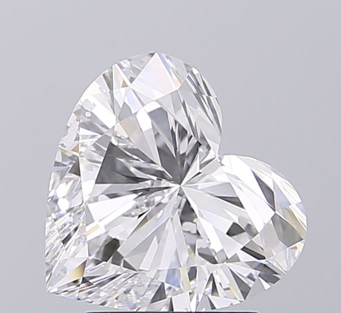 2.58 ct. heart Lab Grown Diamond front image