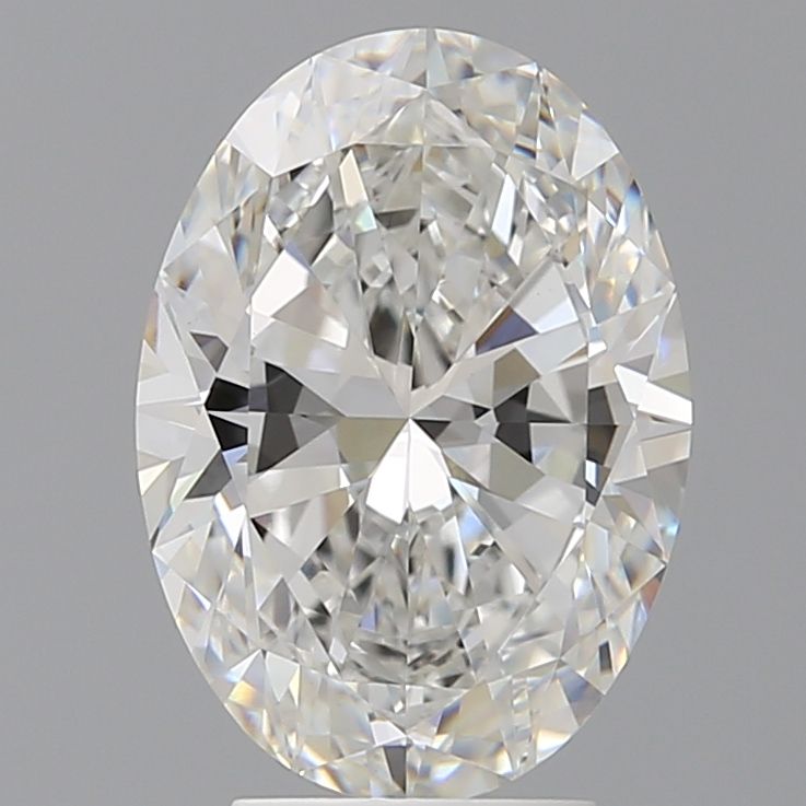 4.10 ct. oval Lab Grown Diamond front image