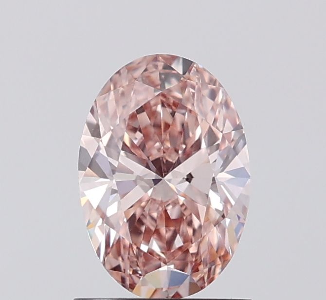 1.03 CT Fancy Light Brown OVAL