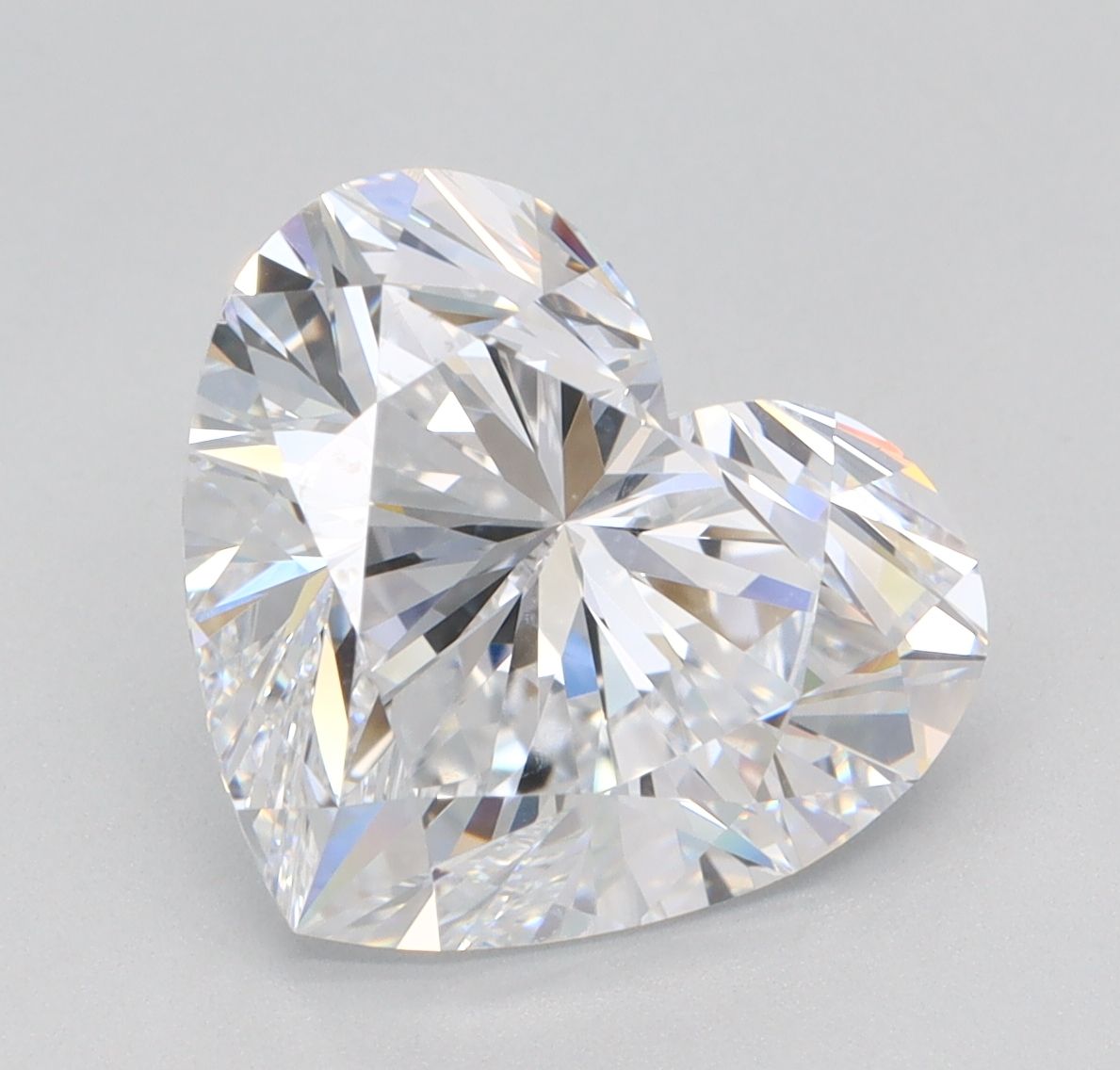3.58 ct. heart Lab Grown Diamond front image