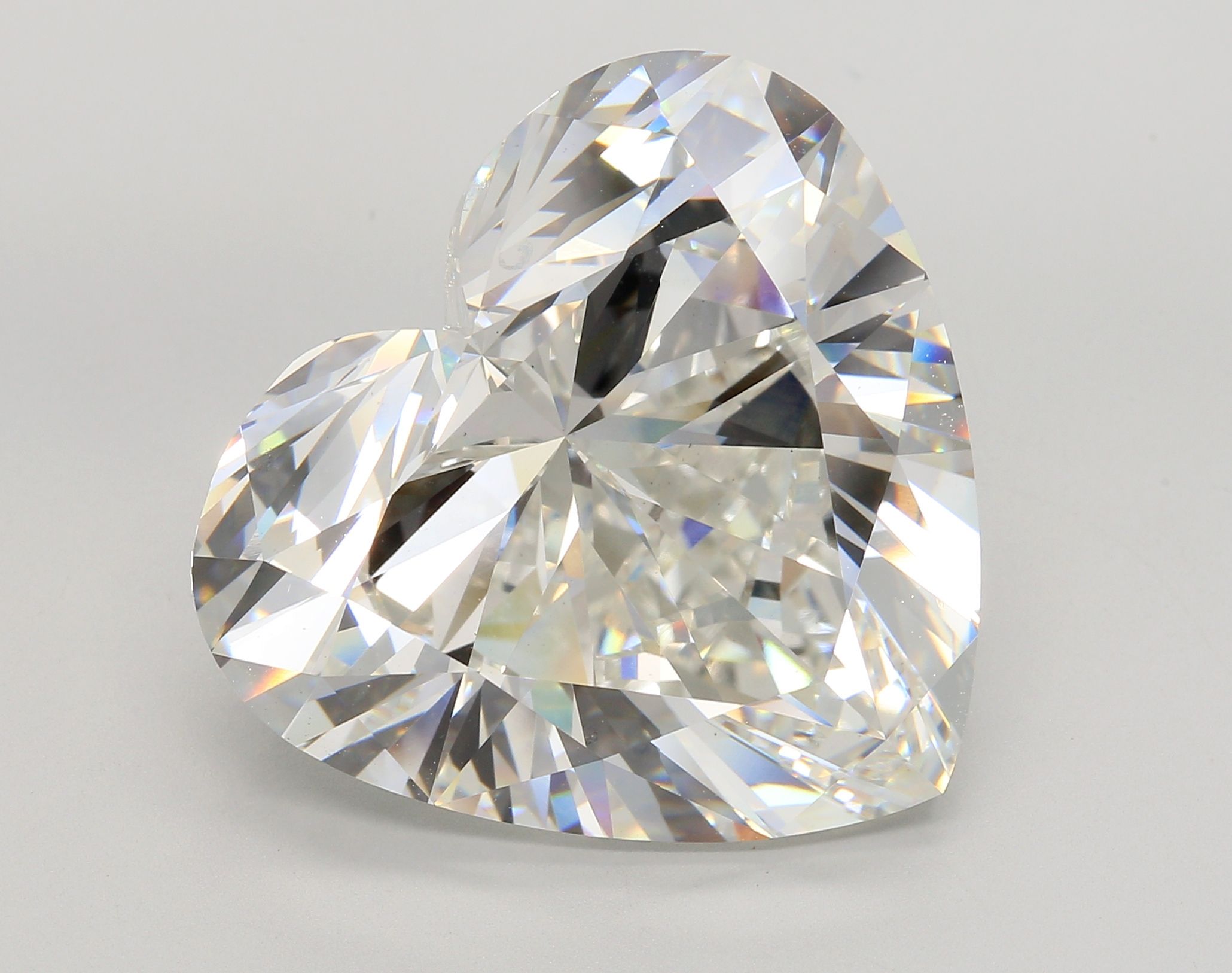 30.15 ct. heart Lab Grown Diamond front image