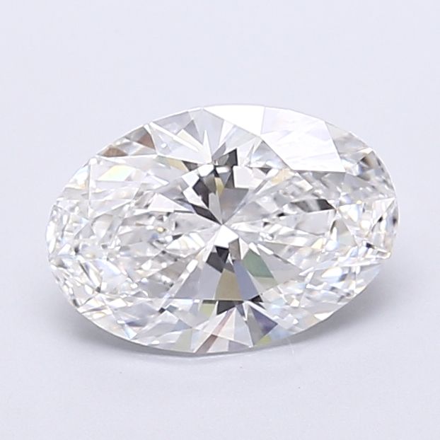 2.07 ct. oval Lab Grown Diamond front image