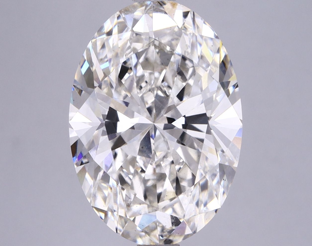 4.89 ct. oval Lab Grown Diamond front image