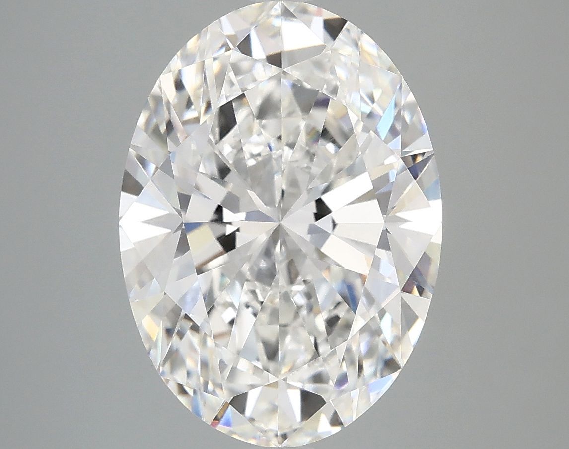5.01 ct. oval Lab Grown Diamond front image