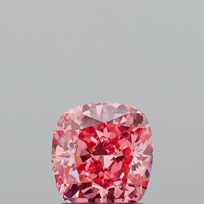 0.95 CT Fancy Vivid Pink CUSHION MODIFIED