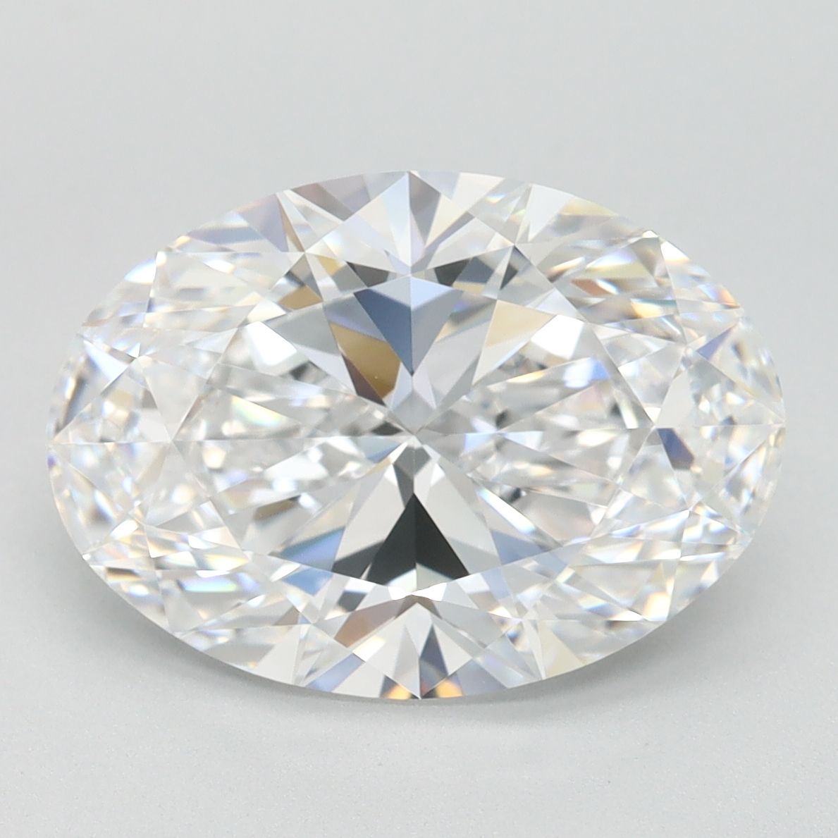 3.66 ct. oval Lab Grown Diamond front image
