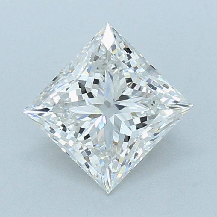 2.56 ct. princess Lab Grown Diamond front image