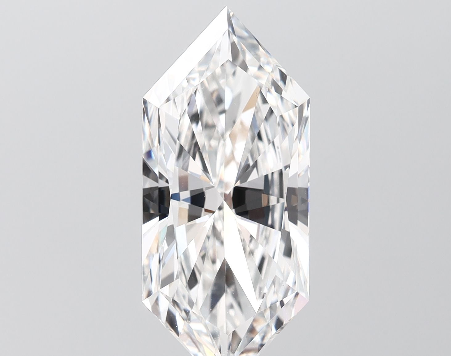 5.07 ct lab-grown Hexagonal Diamond