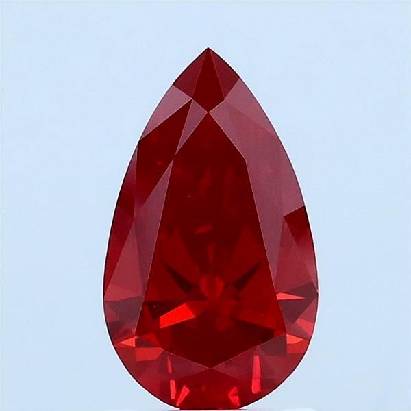1.0 CT Fancy Deep Red PEAR