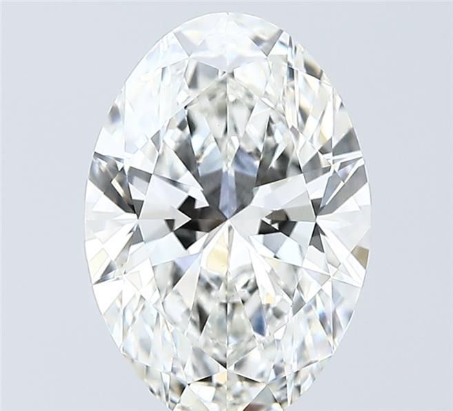 3.02 ct. oval Lab Grown Diamond front image