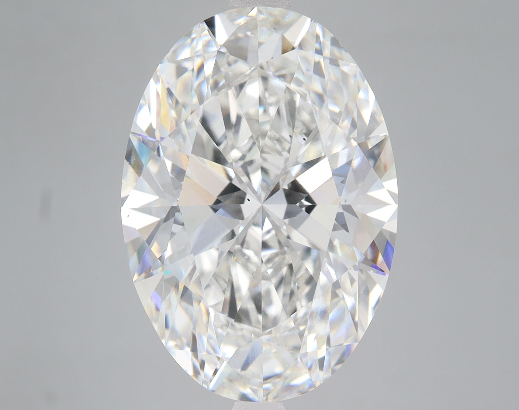 11.09 ct. oval Lab Grown Diamond front image
