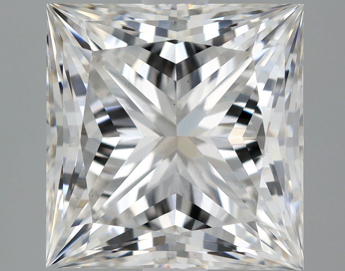 2.59 ct. princess Lab Grown Diamond front image