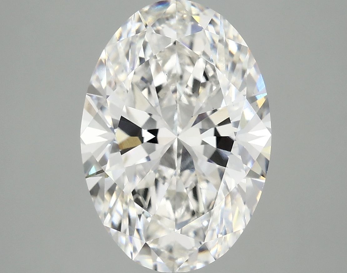 4.07 ct. oval Lab Grown Diamond front image