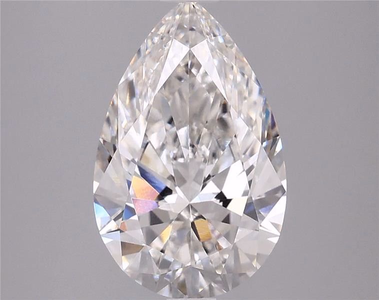 4.10 ct. pear Lab Grown Diamond front image
