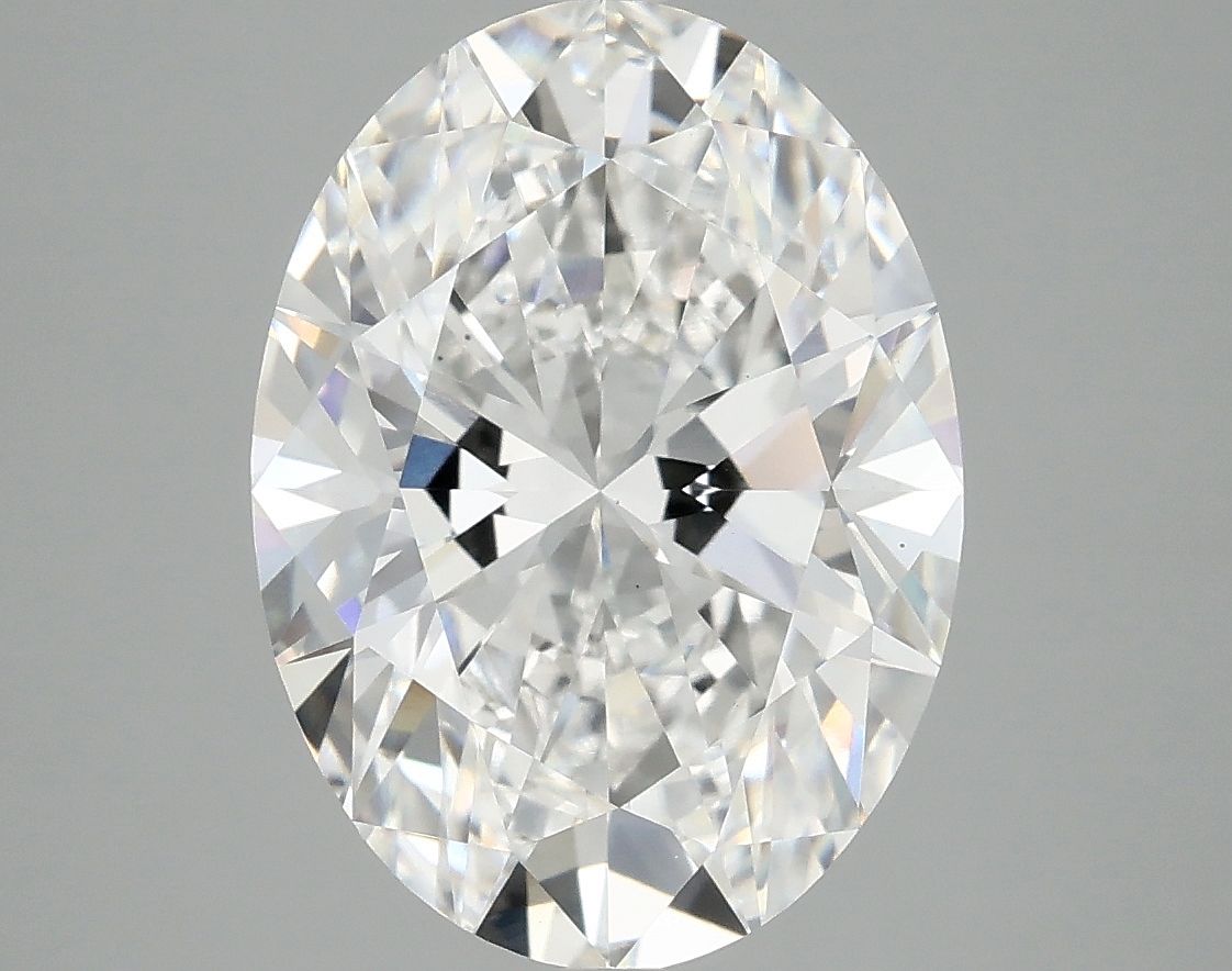 4.91 ct. oval Lab Grown Diamond front image