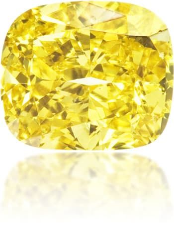 Diament 1.0 ct Fancy Vivid Yellow/SI1