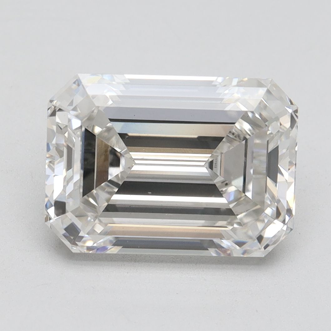 4.14 ct. emerald Lab Grown Diamond front image