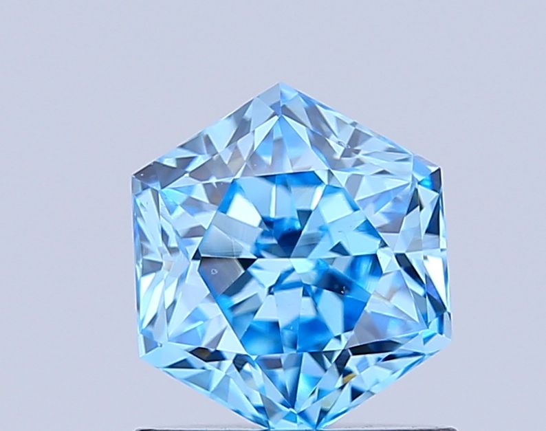 1.01 ct lab-grown Hexagonal Diamond