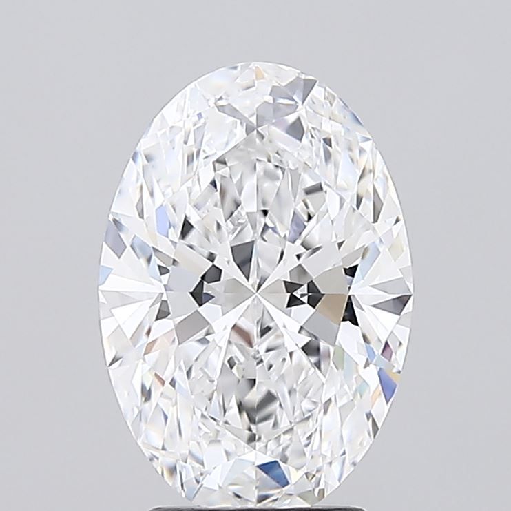 2.88 ct. oval Lab Grown Diamond front image