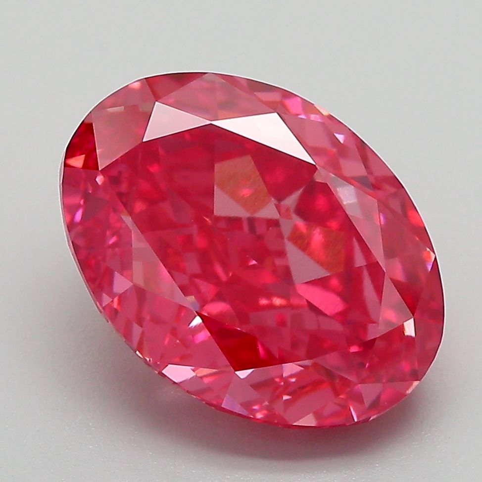 5.10 ct. oval Lab Grown Diamond front image