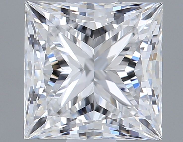 1.00 ct. princess Lab Grown Diamond front image