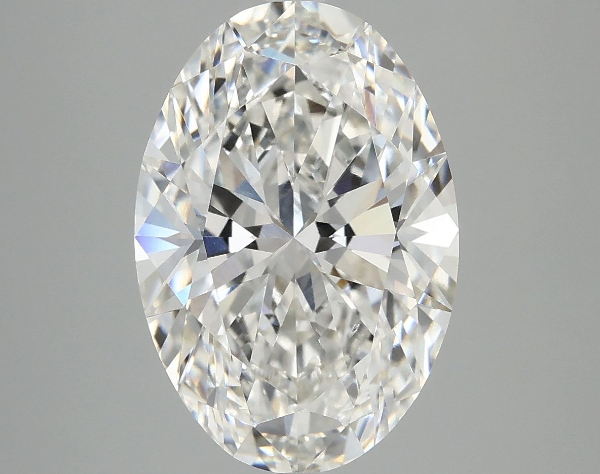 5.00 ct. oval Lab Grown Diamond front image