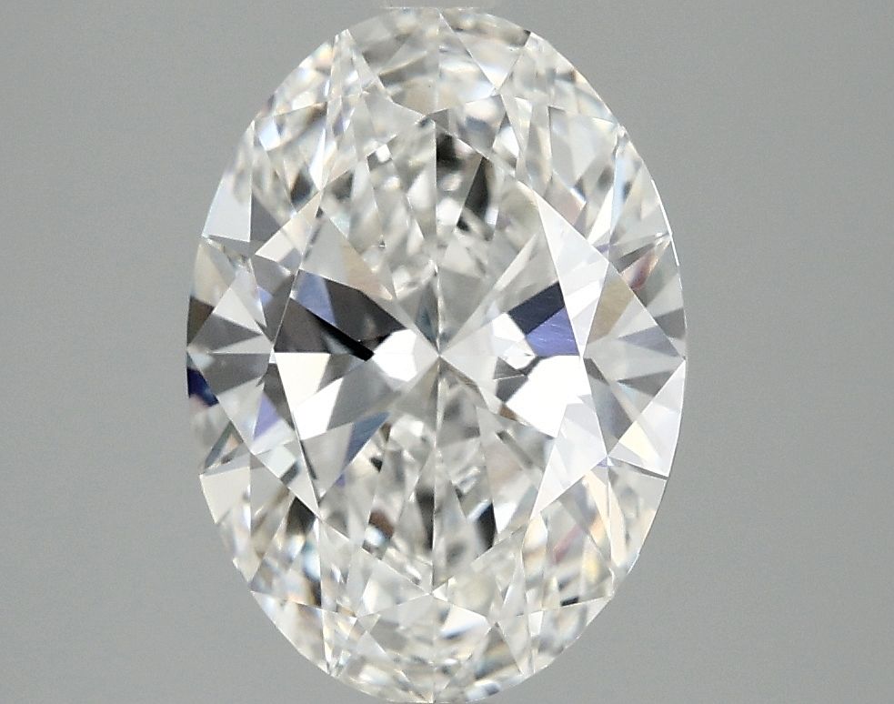 2.87 ct. oval Lab Grown Diamond front image