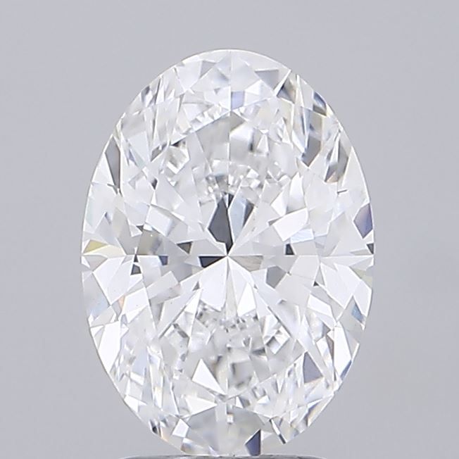 3.01 ct. oval Lab Grown Diamond front image