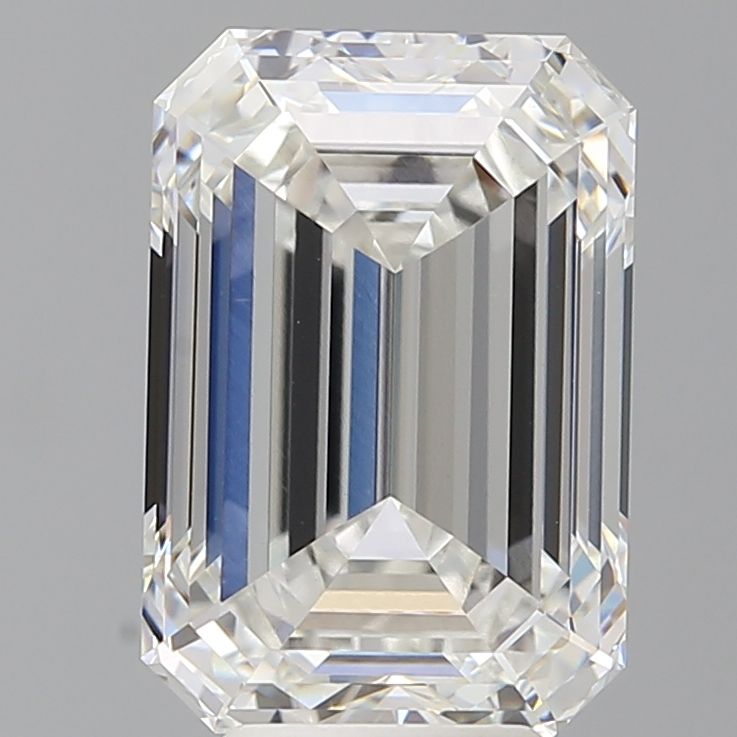 6.05 ct. emerald Lab Grown Diamond front image