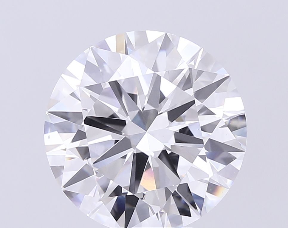 7.08 ct. round Lab Grown Diamond front image
