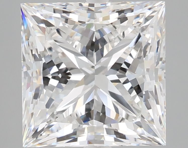 4.06 ct. princess Lab Grown Diamond front image