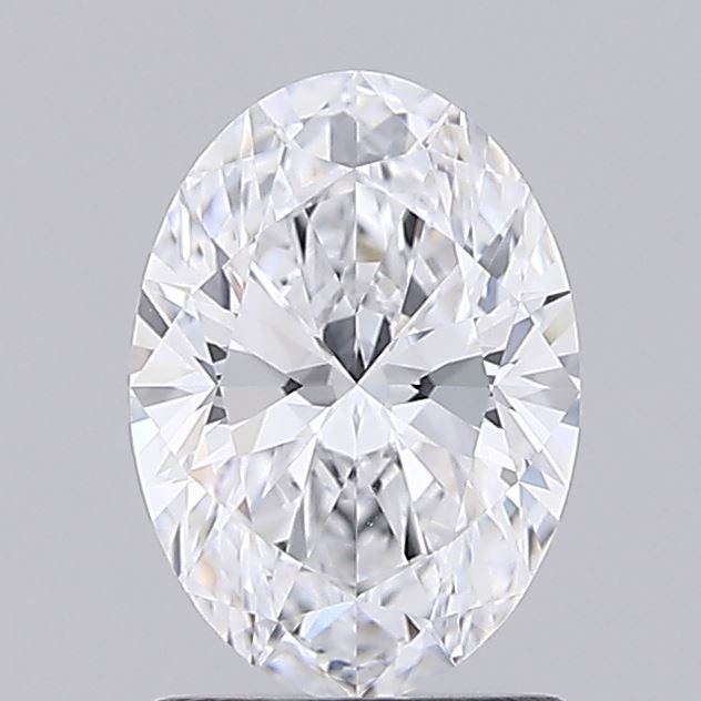1.24 ct. oval Lab Grown Diamond front image