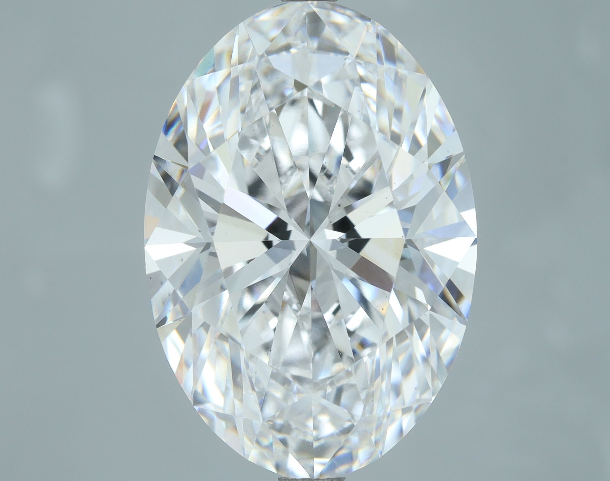 8.02 ct. oval Lab Grown Diamond front image