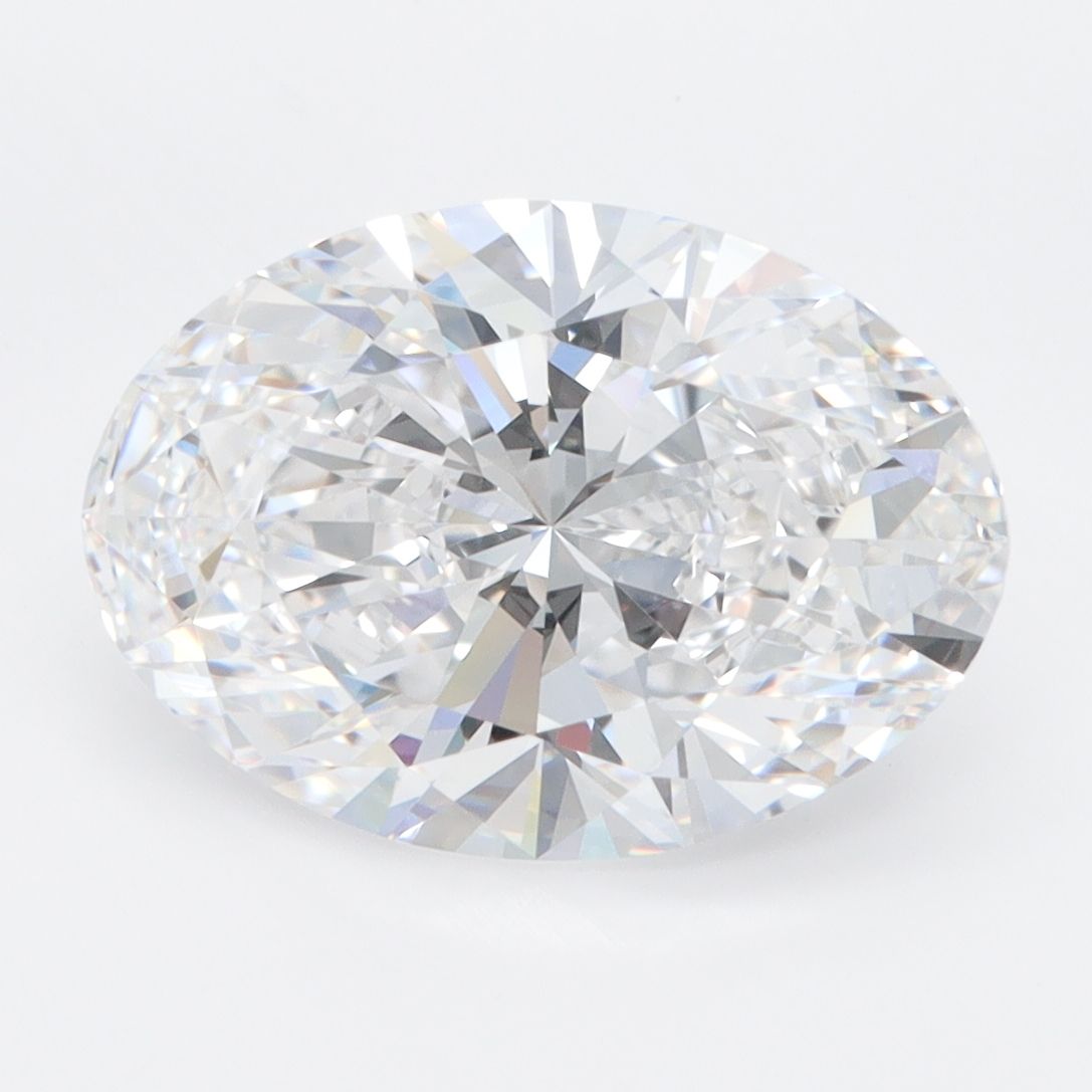 4.09 ct. oval Lab Grown Diamond front image