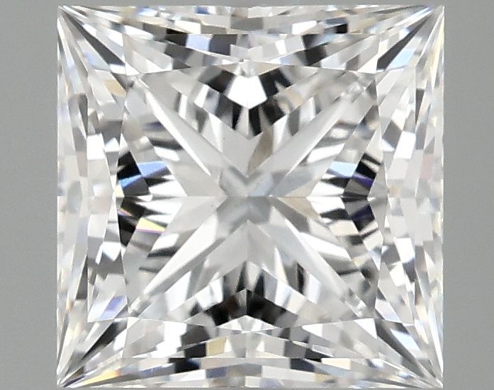 3.09 ct. princess Lab Grown Diamond front image