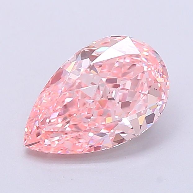 1.61 CT Fancy Vivid Pink PEAR