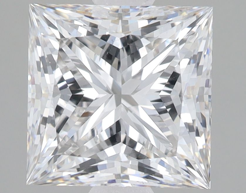 3.10 ct. princess Lab Grown Diamond front image