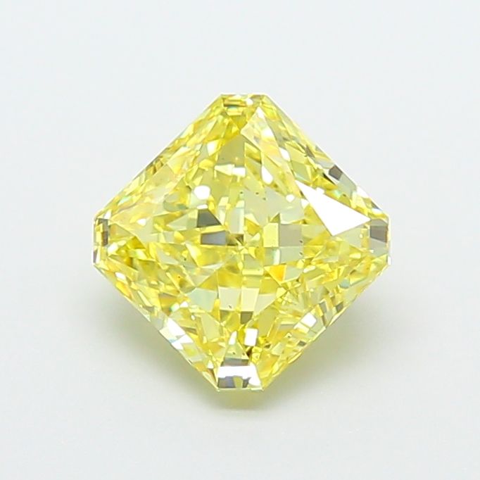 2.28 ct lab-grown Square radiant Diamond