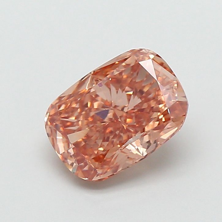 1.59 CT Fancy Yellowish Brown CUSHION MODIFIED