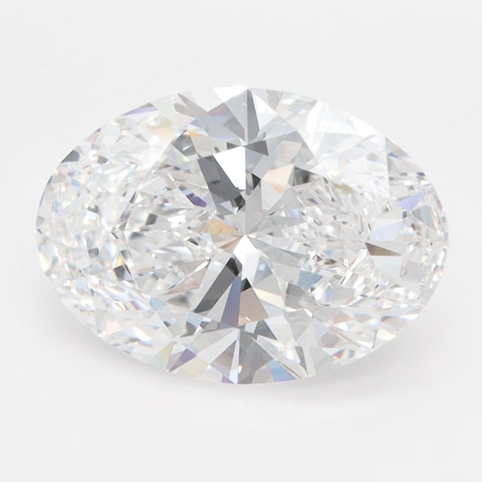 3.01 ct. oval Lab Grown Diamond front image